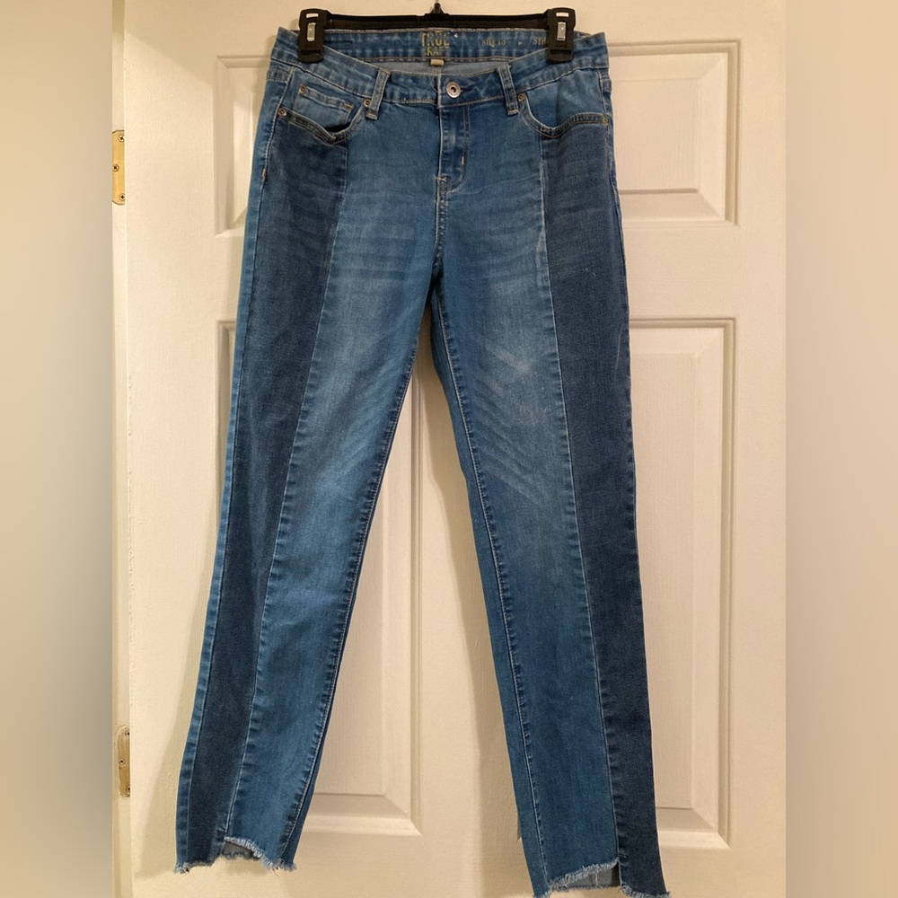 Straight leg jeans